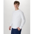 thumbnail image 4 of Hanes Long-Sleeve T-Shirt 4-Pack Tee ComfortSoft Men's 100% Cotton Heavyweight, 4 of 9