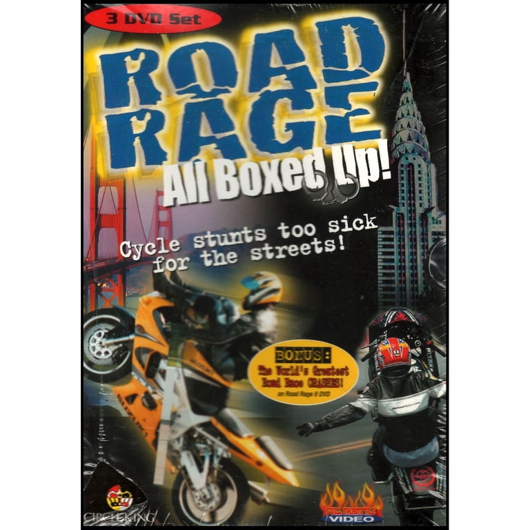 Auto, Truck & Cycle Extreme Stunts & Crashes 4 Pack DVD Bundle
