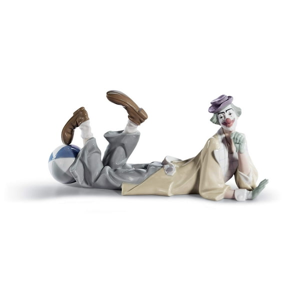 Lladro Sale Porcelain Clown 010.04618 Worldwide Shipping
