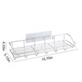thumbnail image 3 of Hiroekza Shower Basket Stainless Steel Shower Caddy Bathroom Shelf Shower Basket Wall Mounted Storage Shelf Rack for Bathroom Shower Accessories, 3 of 6
