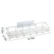 thumbnail image 3 of Cesta de ducha de acero inoxidable de 40 x 13 x 11 cm, estante organizador de pared, resistente a la corrosión, ideal para ahorrar espacio en el baño (plateado)., 3 of 6