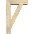 thumbnail image 3 of Ekena Millwork 4"W x 20"D x 32"H Traditional Block Rough Sawn Bracket, Douglas Fir, 3 of 25