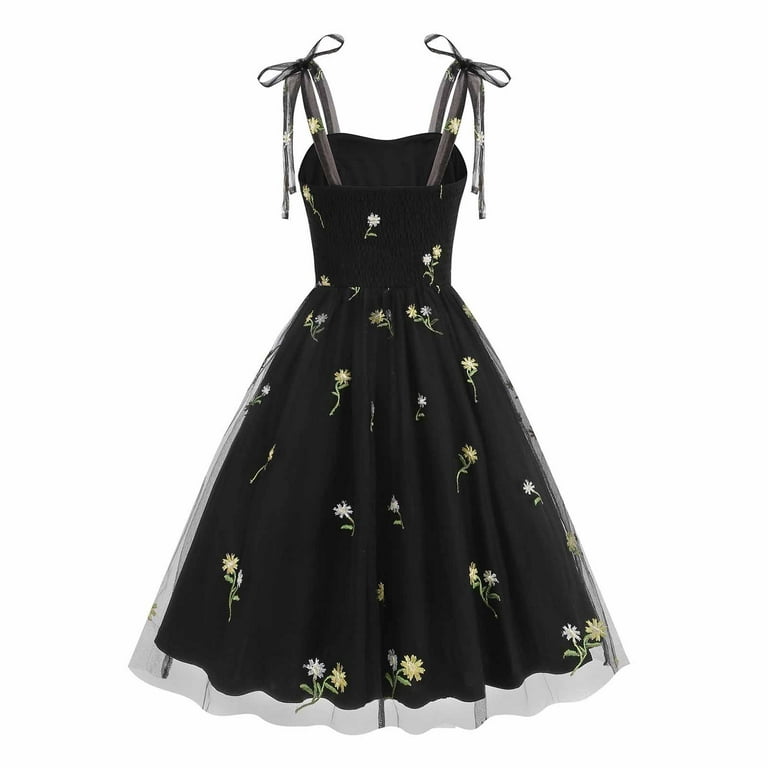 black formal swing dress Love Bites Swing Dress