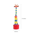 thumbnail image 3 of marionetas de madera de jirafa, juguetes de jirafa bailarina columpio, juguetes para niños (estilo aleatorio), 3 of 7