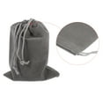 thumbnail image 4 of Unique Bargains 18x12cm Microfiber Pouch, 3Pcs Soft Storage Drawstring Gift Bag, Gray, 4 of 5