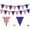 E, variant on Patriotic Door Wall Decorations Banners Flag For Outdoor Indoor Yard Porch Independence Day 10pc