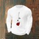 thumbnail image 1 of Ceisia Men Casual Fashion Print Round Neck Pullover Long Sleeve Sweatshirt Gift, 1 of 6