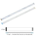 thumbnail image 3 of Unique Bargains FFC Cable 0.5mm Pitch 30 Pin 300mm Flat Ribbon Cable for LCD Screen A Type 2 Pack, 3 of 6
