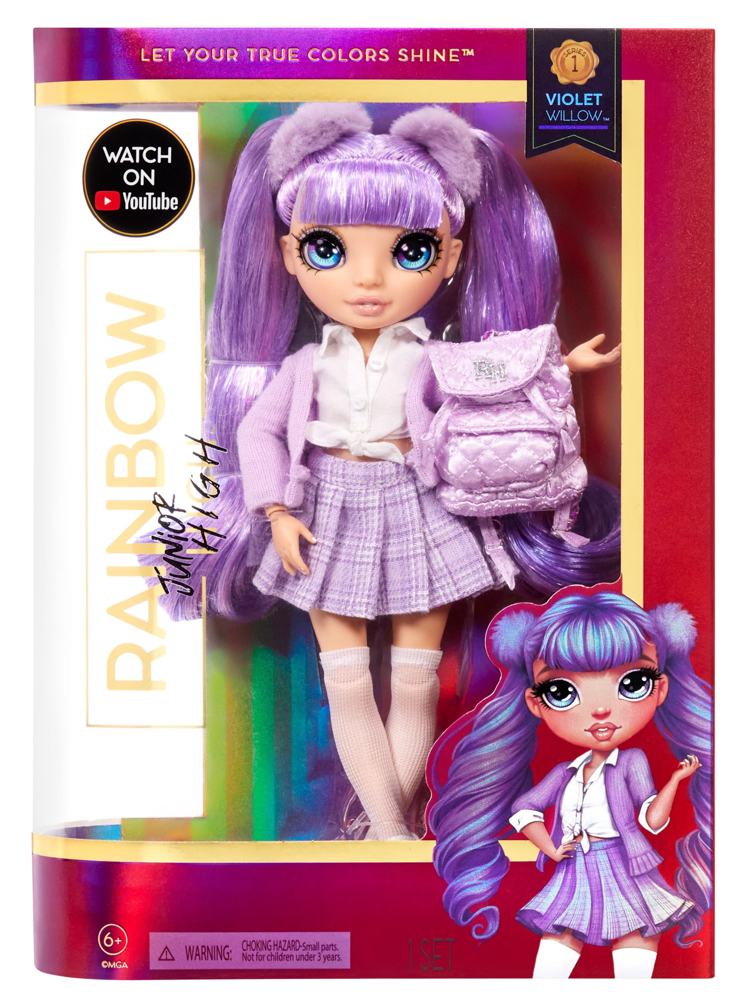 Rainbow High Fantastic Fashion - Violet Doll — Juguetesland
