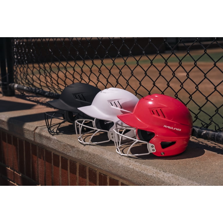 Rawlings Coolflo Youth Fastpitch Softball Batting Helmet with Face Guard, Matte Black - Walmart.com Rawlings Coolflo Youth Fastpitch Softball Batting Helmet with Face Guard, Matte Black - Walmart.com