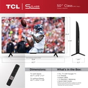 TCL 50 S Class 4K UHD HDR Smart Google TV - 50S571G