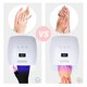 thumbnail image 3 of Uv Glove For Gel Nail Lamp, Uv Protection Gloves For Manicures, 3 of 5