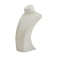 thumbnail image 2 of Segolike Necklace Bust Display Stand Jewelry Display Holder Photo Prop, PU Leather Selling Storage Rack Shop Necklace Mannequin Holder 8cmx4.5cmx14cm, 2 of 8