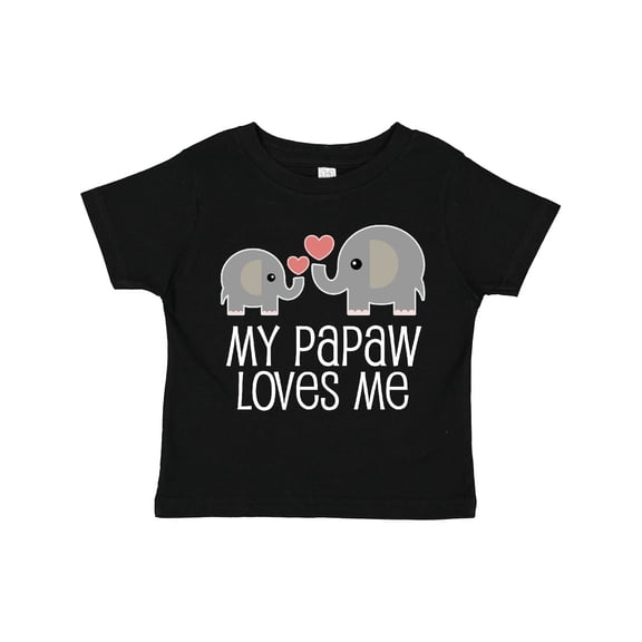 Inktastic Papaw Grandpa Loves Me Boys or Girls Toddler T-Shirt