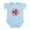 Sky Blue, variant on CafePress - 100% Loved By My Godmother Infant Bodysuit - Baby Light Bodysuit, Size Newborn - 24 Months