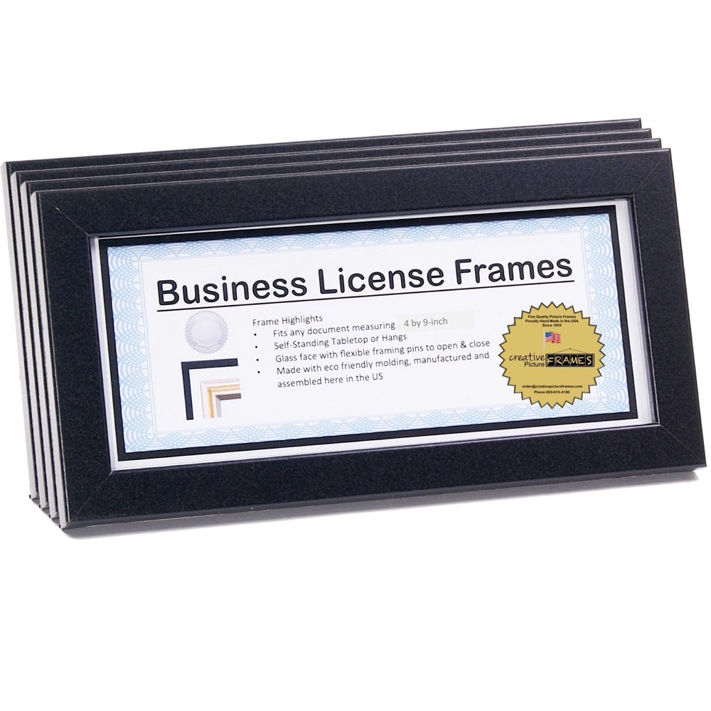 License Frames for Cosmetology Professionals 3.5 by 8.5 inch State