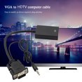 thumbnail image 4 of Convertidor adaptador VGA a HDMI Wdftyju HD 1080P, 4 of 6