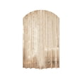 thumbnail image 2 of Lace Floral Rod Pocket Sheer Curtain Light Filtering Ruffled Window Panel Soft Polyester Embroidery Design Romantic Home Decor, Beige, JKODE, 2 of 6