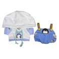 thumbnail image 1 of Camiseta y pantalones de muñeco de peluche Haz tus propias muñecas para niños Flexibilidad práctica Traje de manga corta para muñeca de 7,87 pulgadas, 1 of 8