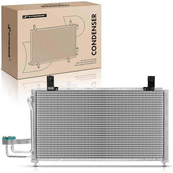A-Premium Air Conditioning A/C Condenser Compatible with Kia Sephia 1998-2001 L4 1.8L, Replace# 1K2A161480A, 1K2N161480A