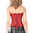 thumbnail image 4 of Blusa de mujer Sexy Vintage estilo corte moda sin mangas Shapewear Tops Fridja  nalpqowj30899, 4 of 8