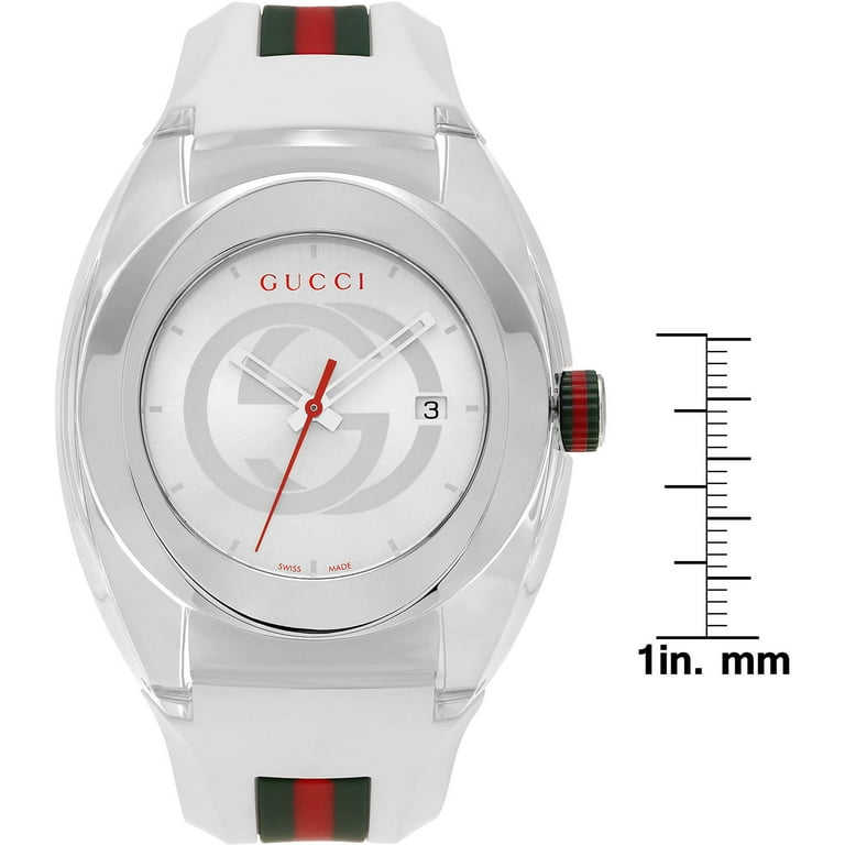 Gucci Unisex Stainless Steel Nylon YA137102 Sync XXL Transparent