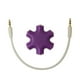 thumbnail image 1 of Injueey Divisor de Audio de 3,5mm, accesorio de auriculares, equipo convertidor estable, adaptador de auriculares, conector, dispositivo, Cables de audio/vídeo violeta, 1 of 5
