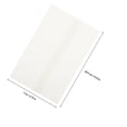 thumbnail image 2 of SKISUNO 100pcs Paper Bread Bags White Odor-free for Weddings Food Packaging Storage, 2 of 6