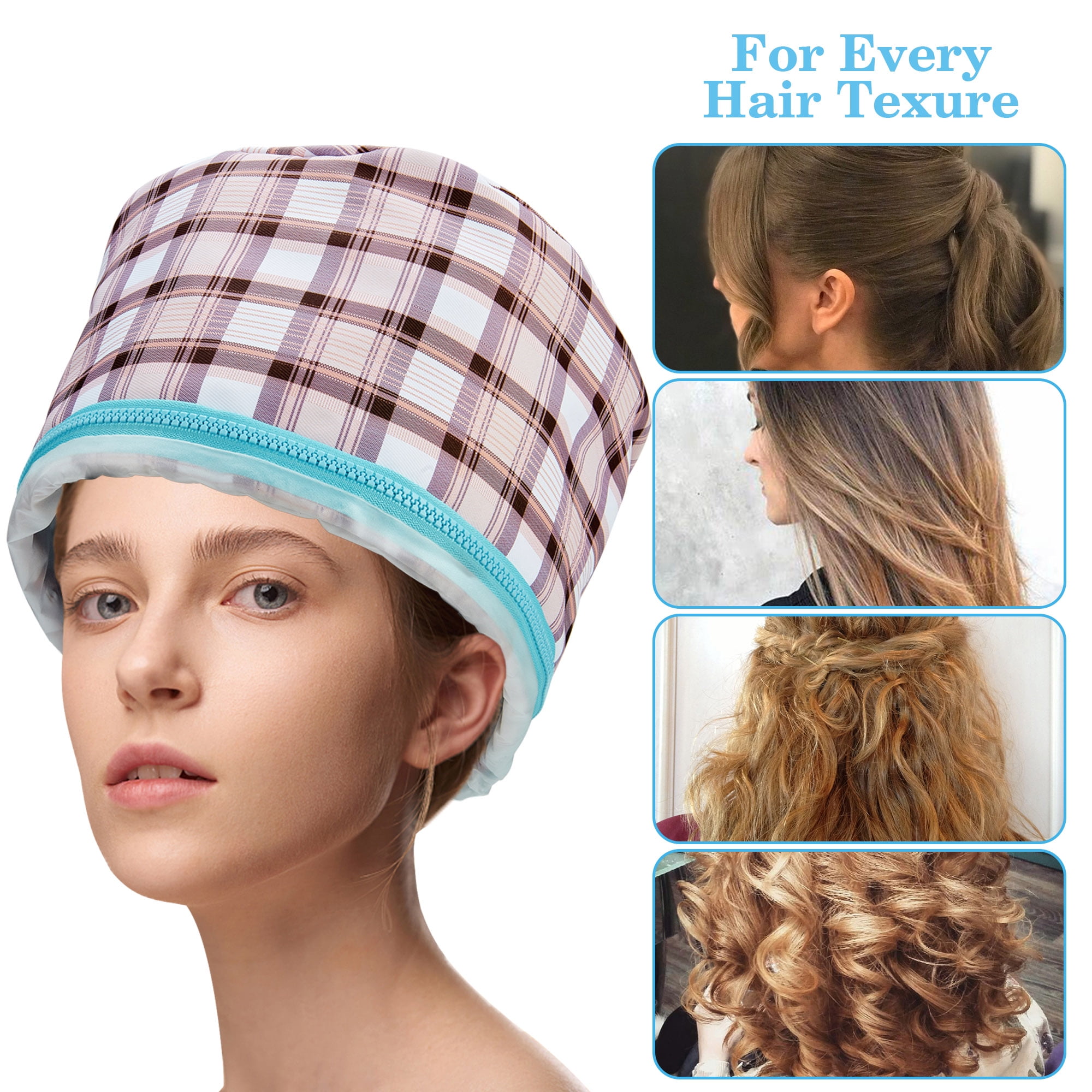 SAYFUT Home Electric Heating Cap Oil Treatment Hair Steamer Temperature