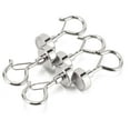 thumbnail image 3 of Gustave 5 Pack Magnetic Hooks Heavy Duty 17.6lbs Strong Neodymium Magnets Hangers Hanging Hooks with Snap for Refrigerator, Grill, Cruise Cabin, Kitchen, Office (16mm/0.63in), 3 of 10