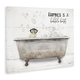 thumbnail image 2 of Stupell Industries Rustic Lodge Happiness is a Bubble Bath Duckling Canvas Art, 20 x 16, by Lori Deiter, 2 of 7