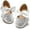 B829- Glitter Silver, variant on Toddler Little Girl Princess Dress Shoes-Mary Jane Flats for Girl Party School Shoes.