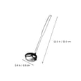 thumbnail image 2 of 1 Pc Practical Filtering Spoon Creative Soup Scoop Oil Separator (M, Silver), 2 of 9