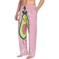 thumbnail image 2 of Xecao Cute Avocado Men's Straight Lounge Pajama Pants: The Ultimate in Comfortable Sleepwear, 2 of 9