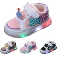 thumbnail image 2 of Toddler and Little Kid Sole Sneakers – With hook and loop fastener shoes , Spring and autumn casual shoes, 2 of 7