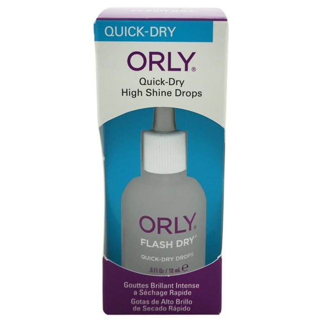 Orly Flash Dry Drops Base de Uñas, 6 Oz Orly Tratamiento de uñas 0.6 oz