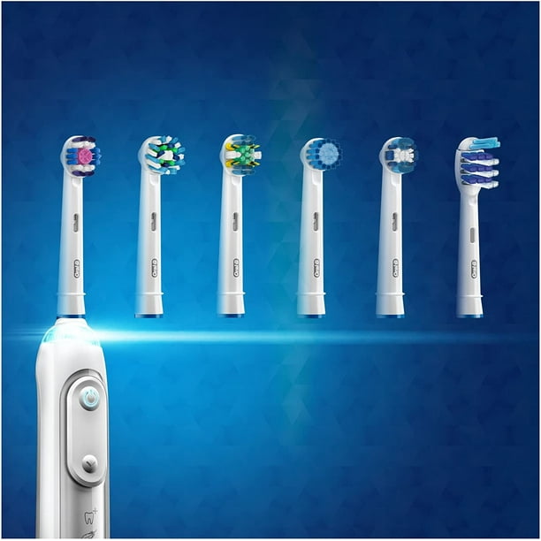 Genuine Original Oral-B Braun Precision Clean Replacement Rechargeable  Toothbrush Heads (10 Count) - International Version, German Packaging 