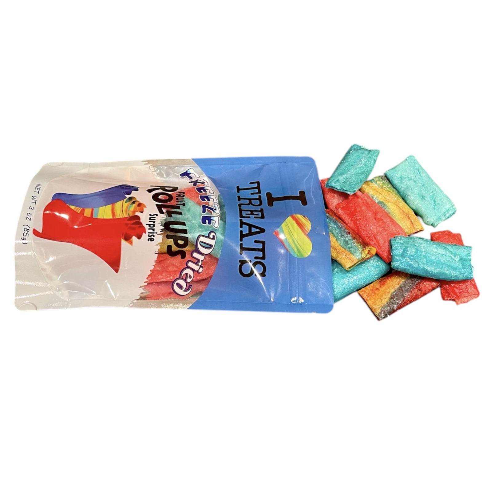 I Love Treats Freeze Dried Fruit Roll Ups Surprise Crispy Crunchy Fruit Roll Ups