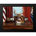thumbnail image 2 of Heffernan, Lucia 18x15 Black Modern Framed Museum Art Print Titled - The Buck Stops Here, 2 of 5