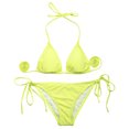 thumbnail image 1 of Bikini Copa Triángulo Colloyes 2015 Amarillo Verdoso S, 1 of 8