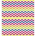 thumbnail image 3 of Chevron Duvet Cover Set, Chevron Pattern Colorful Rainbow Inspired Fun Enjoyment Design, Decorative 3 Piece Bedding Set with 2 Pillow Shams, Queen Size, Multicolor, by Ambesonne, 3 of 3