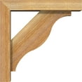 thumbnail image 3 of Ekena Millwork 4"W x 16"D x 16"H Funston Block Rough Sawn Bracket w/ Offset Brace, Western Red Cedar, 3 of 25