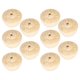 thumbnail image 2 of Juego de 10 colgantes tallados en madera de durazno para manualidades y adornos, 2 of 8