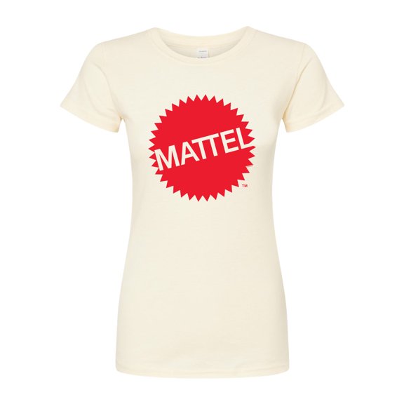 Mattel - Mattel Original Logo - Juniors Fitted Graphic T-Shirt