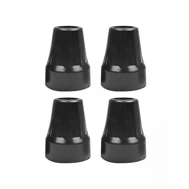 4x 4 Piezas de Repuesto de Puntas de Muleta/resistente Resistente Reforzado Duradero Mejorado Engrosado/tapa de Pies de Muleta/puntas de Bastón para B
