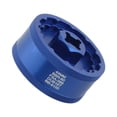 thumbnail image 3 of Extractor de pedalier 5 en 1, llave BB, instalación sencilla, aleación de aluminio, para bicicleta Azul, 3 of 8