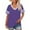 503_Purple, variant on Sweet Home Farm V Neck T Shirts for Women Plus Size Short Sleeve Tops Casual Summer Tshirts Loose Fit Tee Short Sleeve Shirts for Women Purple