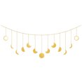 thumbnail image 1 of Billuyoard Fase lunar Decoración para colgar en la pared Garland Boho Home Art Ornament para el dormitorio Sala de estar Decoración del hogar No.01 Billuyoard HA004002-01, 1 of 6