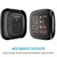 thumbnail image 4 of Compatible con Fitbit Versa 2 Funda protectora Película protectora, 4 of 5