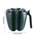 thumbnail image 4 of TIELUTT Pepper Shaped Kitchen Jars with Sealed Lids for Seasoning Storage and Home Storage and Organization Glass Food Container Glass Containers Glass Airtight Food Storage Containers Food Storage S, 4 of 8